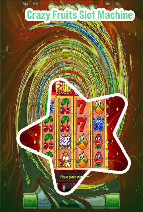 Crazy fruits slot machine for sale