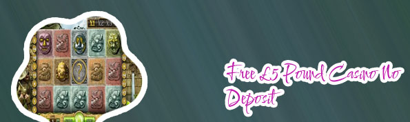 Free 5 pound no deposit slots
