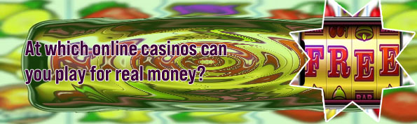Slots you can play for real money