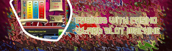 Wizard slot machine